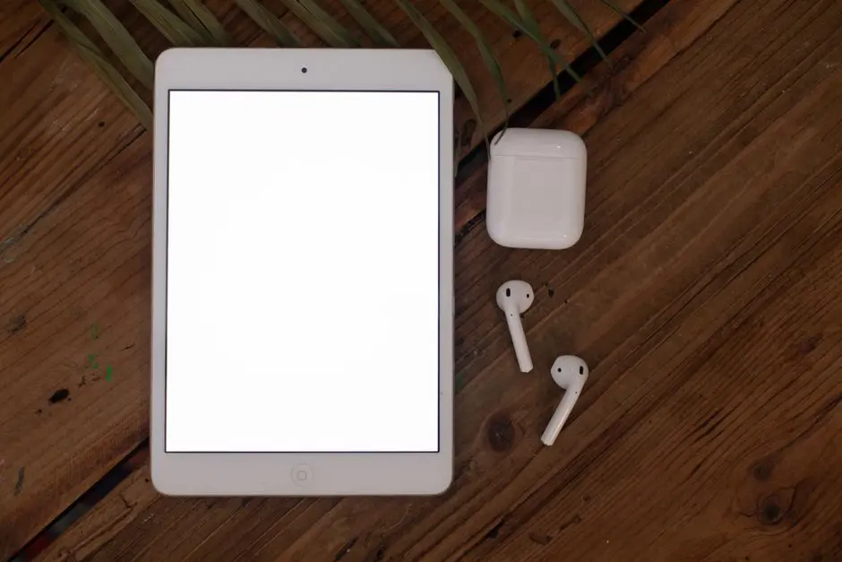Ilustrasi beberapa gadget murah di atas meja